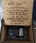 Hand-cranked Music Box Handmade Music Box