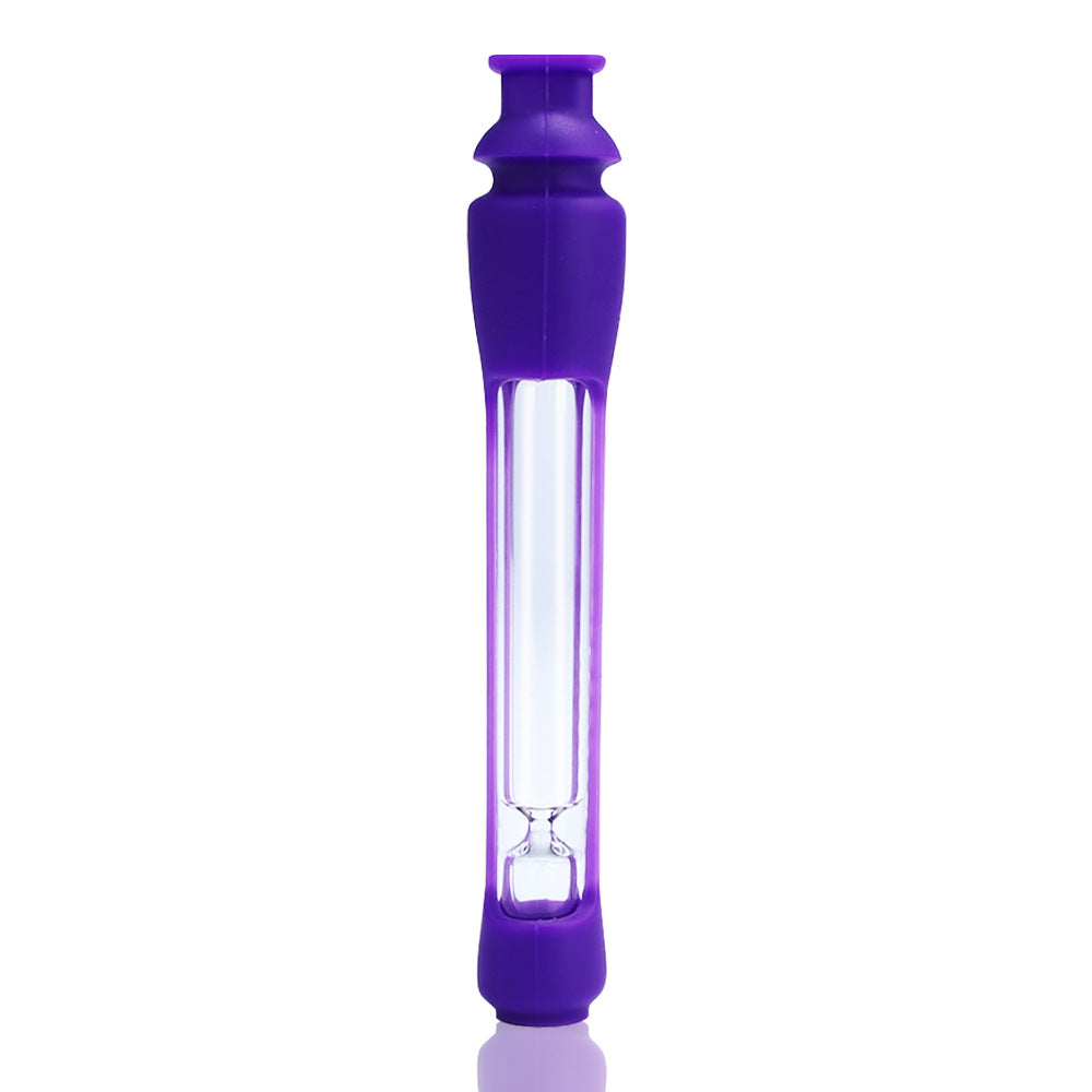 Creative And Portable Silicone Glass Pipe