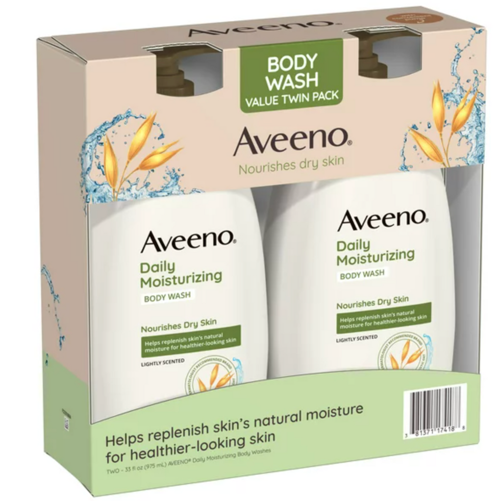 Aveeno Daily Moisturizing Body Wash 2x33 fl. oz
