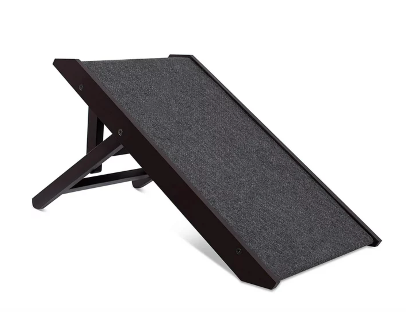 BirdRock Home 13" Adjustable Pet Ramp - Espresso