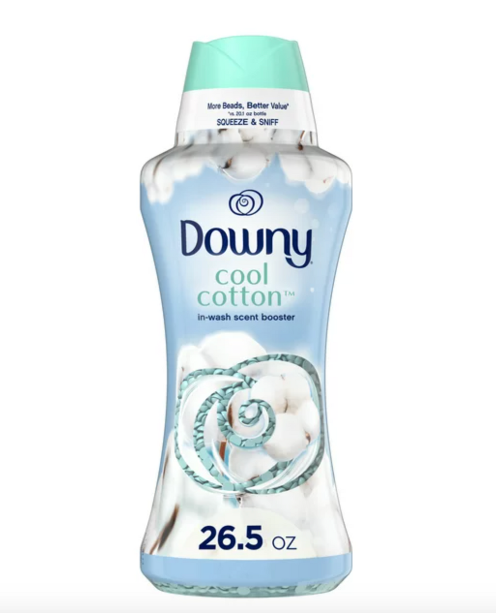 Downy In-Wash Scent Booster Beads, Cool Cotton Scent, 26.5 oz