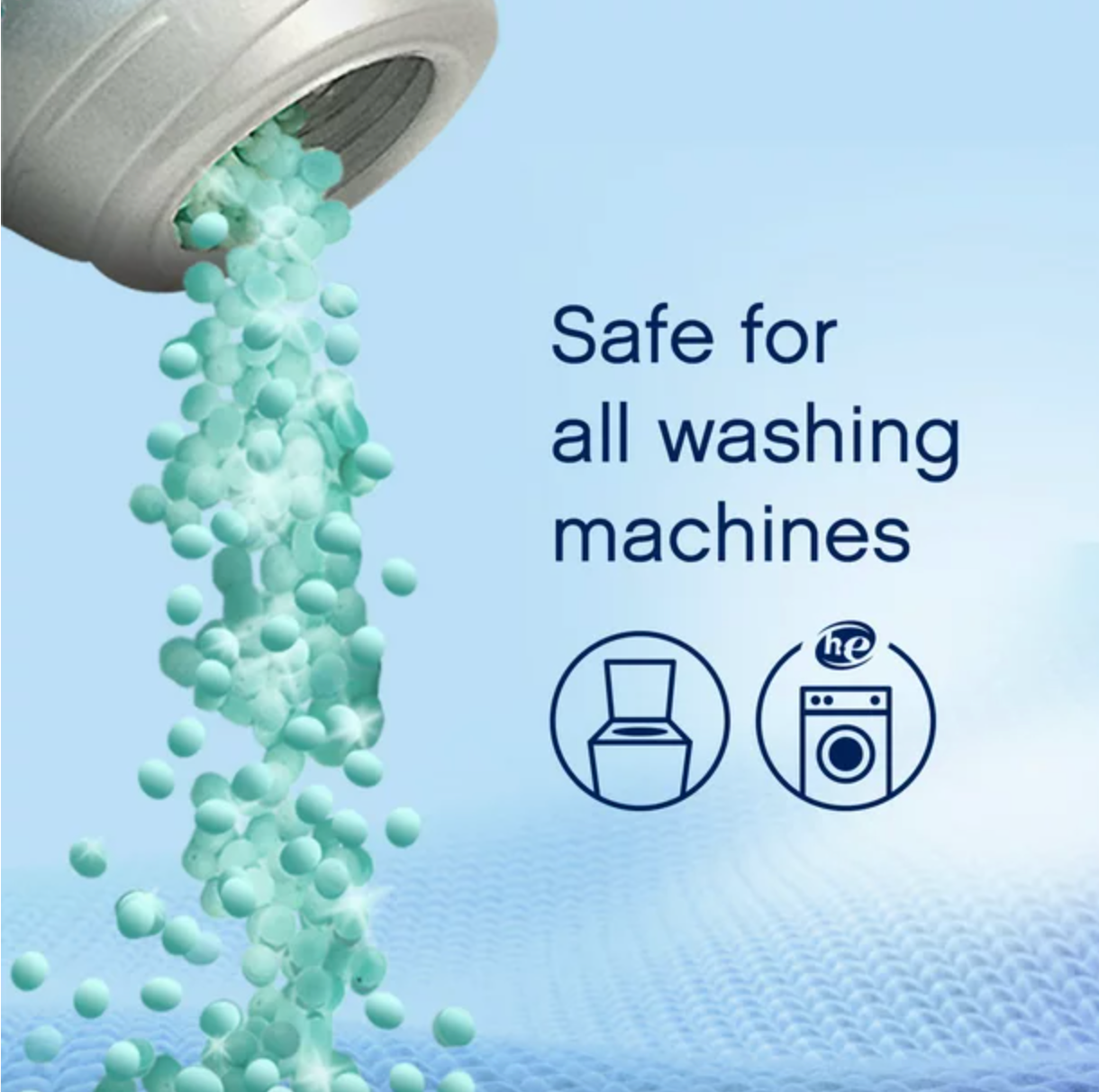 Downy In-Wash Scent Booster Beads, Cool Cotton Scent, 26.5 oz
