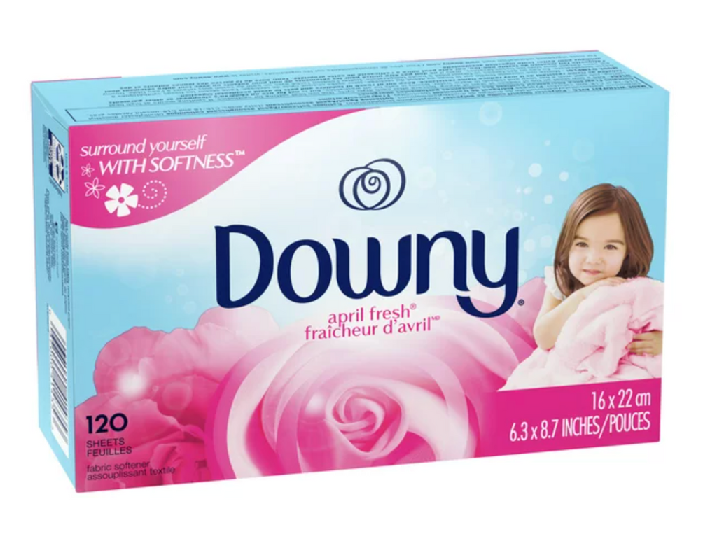 Downy April Fresh Fabric Softener Dryer Sheets, 120 Count