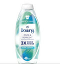 Downy Rinse & Refresh Liquid Laundry Odor Remover and Fabric Softener, Cool Cotton, 48.00 fl oz