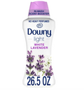 Downy Light Laundry Scent Booster Beads for Washer, White Lavender, 26.5 oz, with No Heavy Perfumes