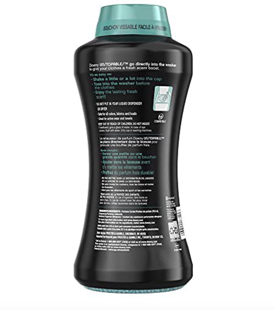 Downy Downy Unstopables in-wash Scent Booster Beads, Fresh (37.5 Oz.)