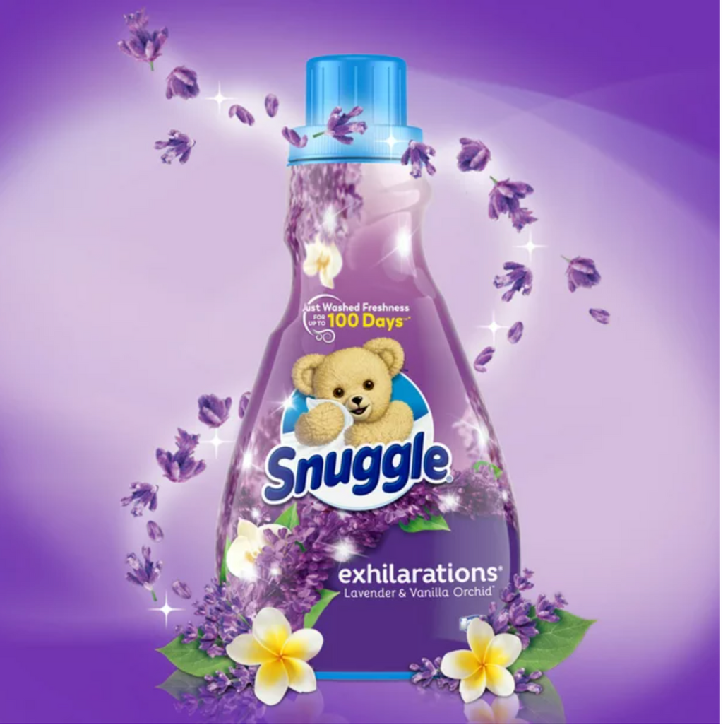 Snuggle Exhilarations Liquid Fabric Softener, Lavender & Vanilla Orchid, 140 Ounce, 164 Loads