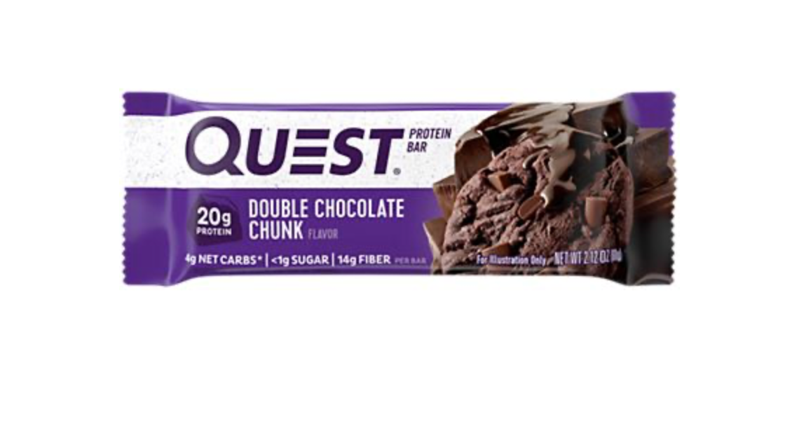 Quest Protein Bar - Double Chocolate Chunk (12 Bars)