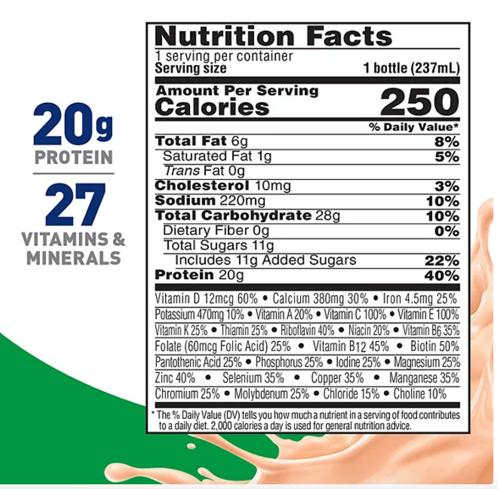 BOOST High Protein Drink, Vanilla (24 pk.)