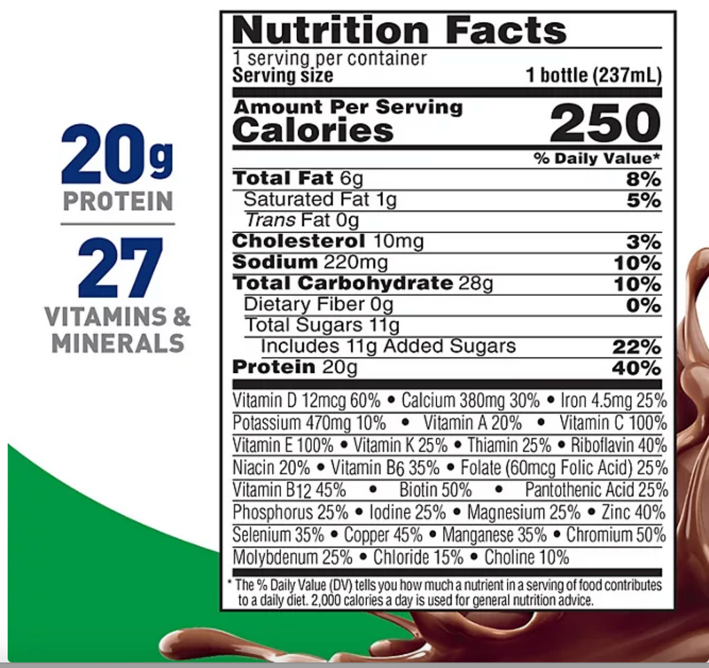 BOOST High Protein Balanced Nutritional Drink, Muscle Health and Energy, Rich Chocolate (24 pk.)