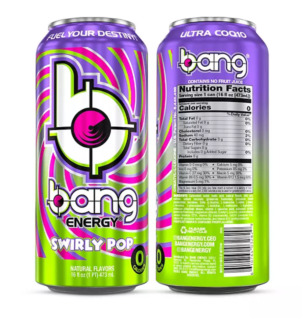 Bang Energy Pink Variety Pack (16 fl. oz., 24 pk.)