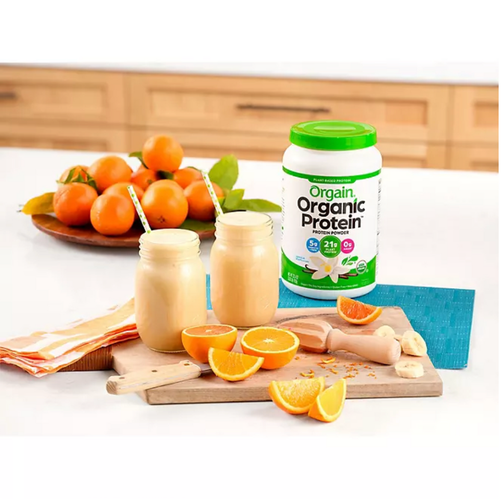 Orgain Organic Protein Plant Based Powder, Vanilla Bean (2.74 lbs.)