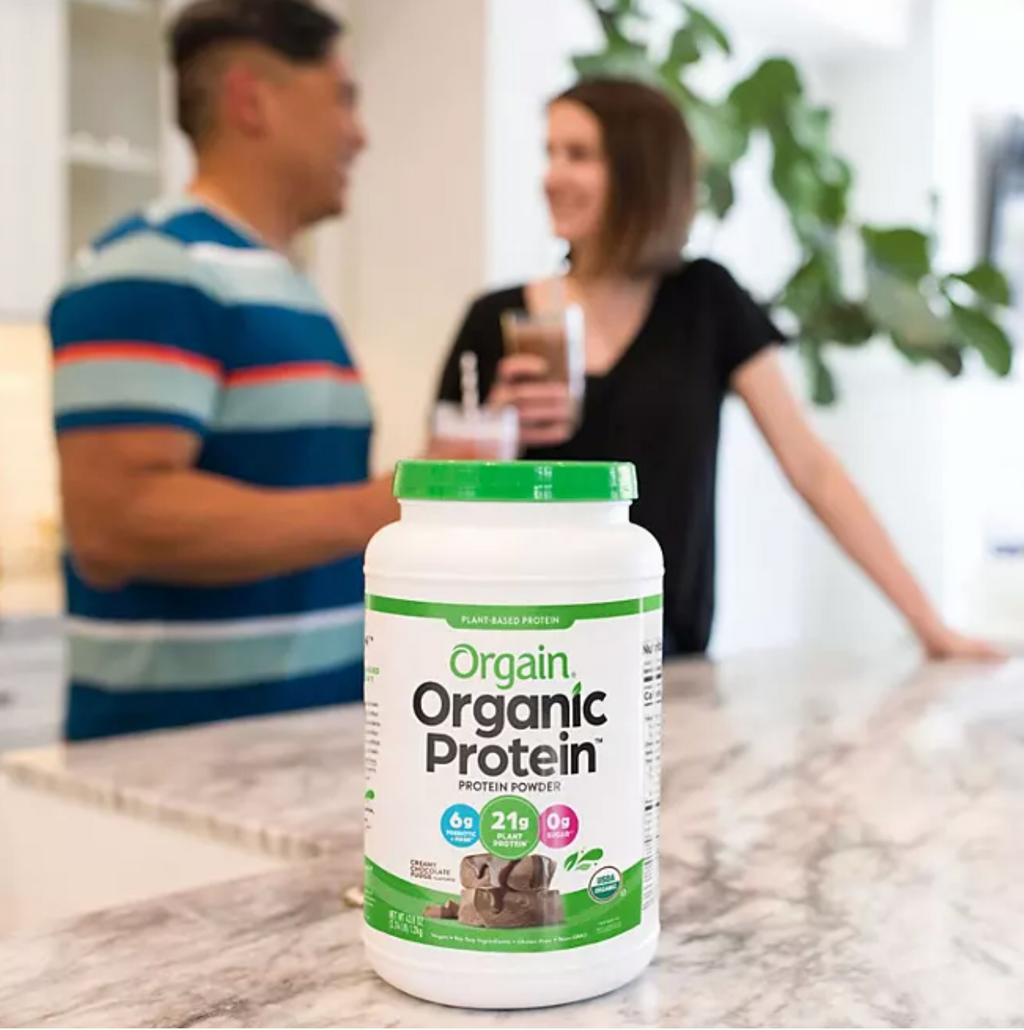 Orgain Organic Protein Plant Based Powder Creamy Chocolate Fudge (2.74 lbs.)