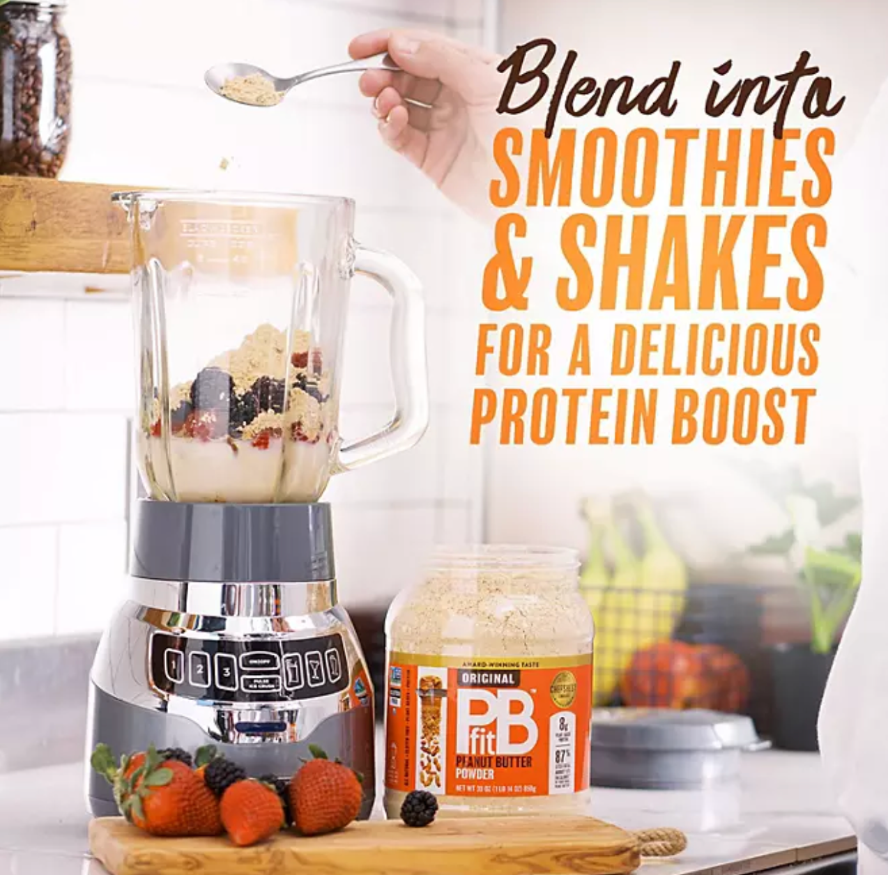 PBfit All-Natural Gluten-Free Peanut Butter Powder (30 oz.)