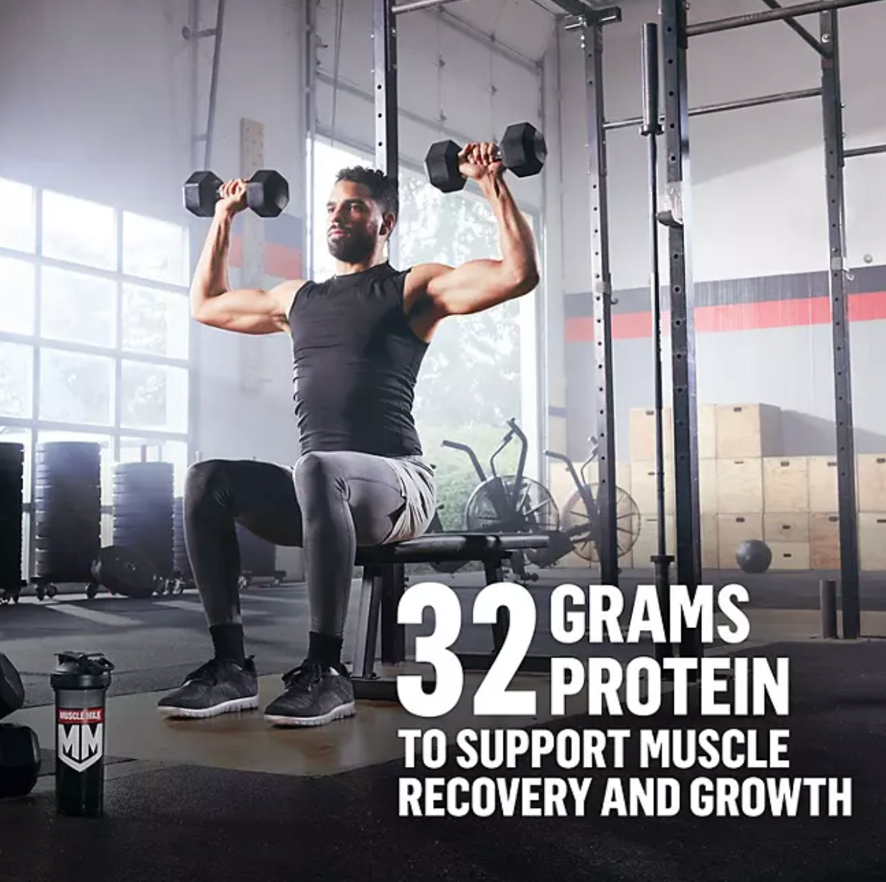 Muscle Milk Genuine Protein Powder, Vanilla Cream (39.5 oz.)