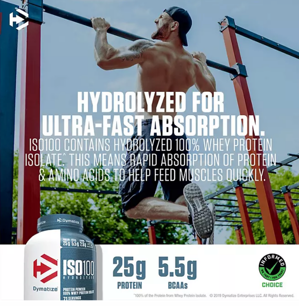Dymatize ISO100 Hydrolyzed Protein Powder, Fruity Pebbles (25.7 oz.)