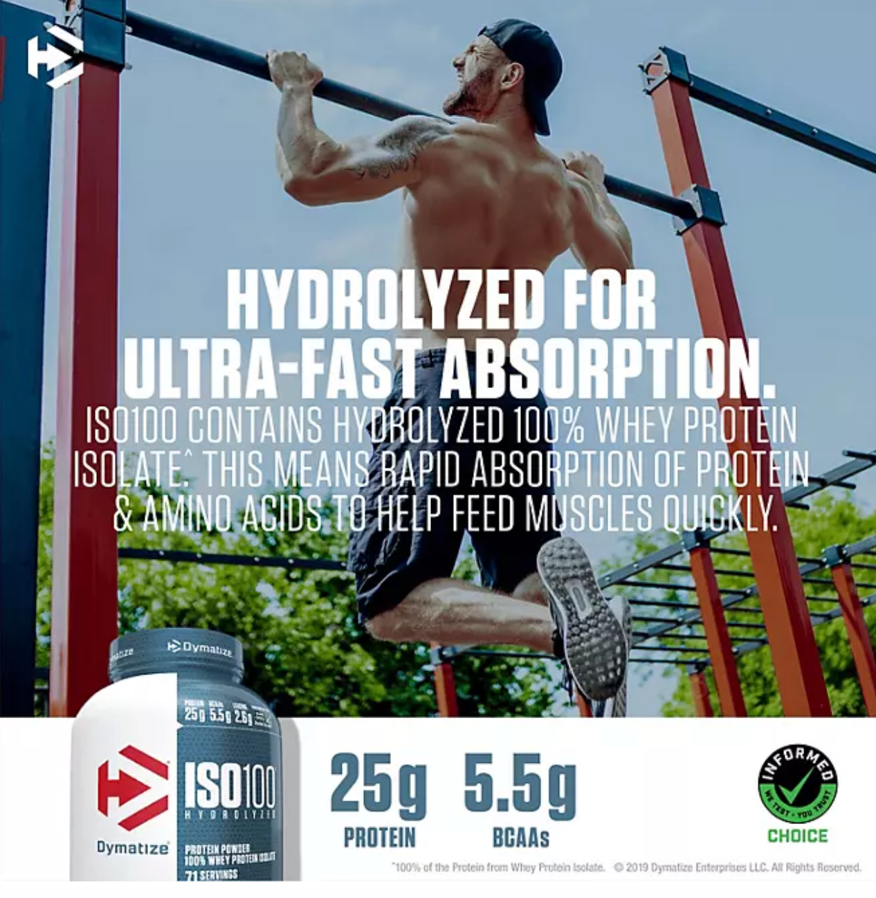 Dymatize ISO100 Hydrolyzed Protein Powder, Fruity Pebbles (25.7 oz.)