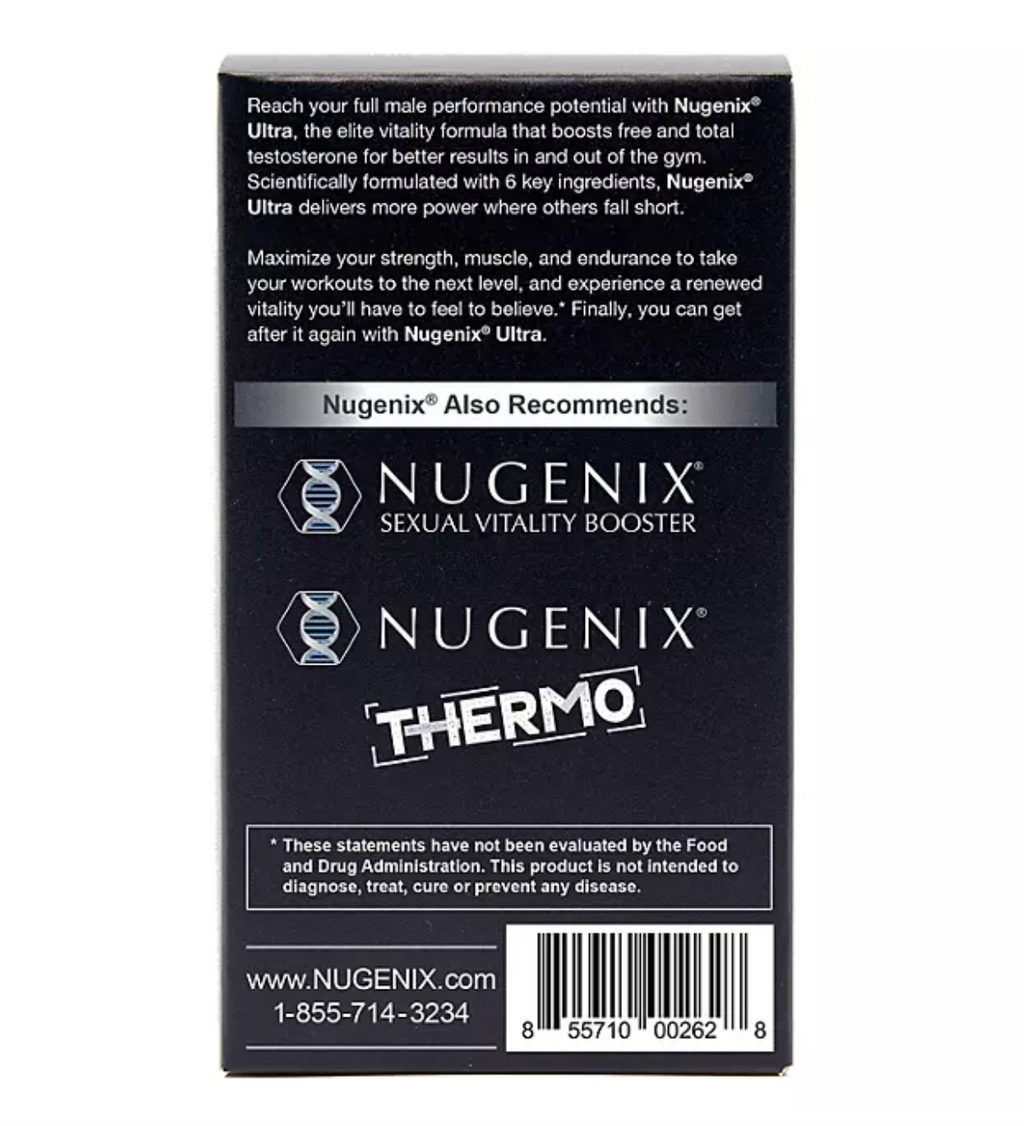 Nugenix ULTRA Total Testosterone Boosting Formula Dietary Supplement (90 ct.)