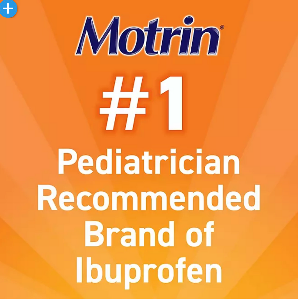 Children's Motrin Oral Suspension, Berry (4 oz., 3 pk.)