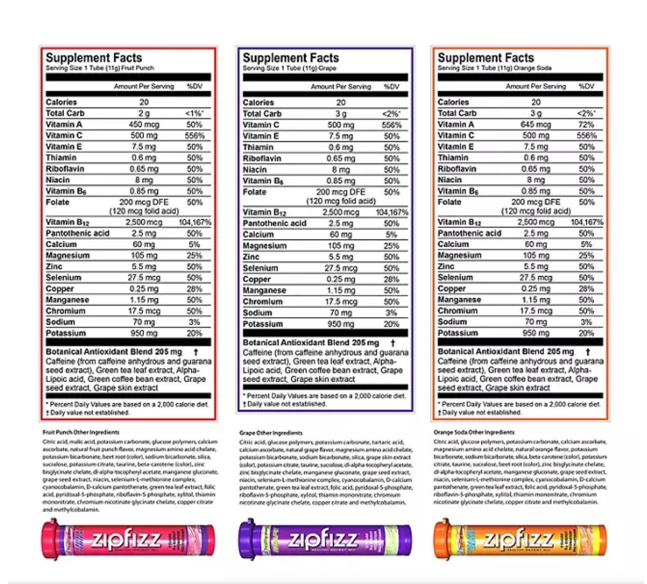 Zipfizz Drink Mix Combo Pack (30 ct.)