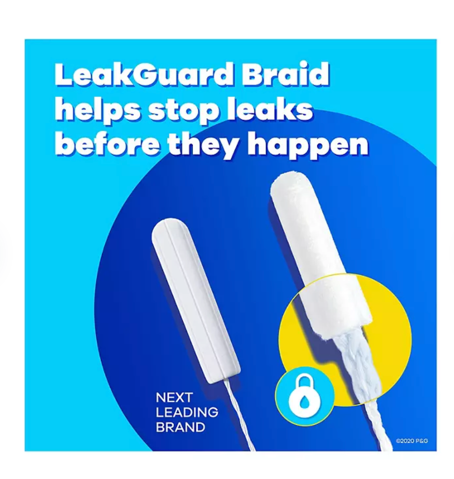 Tampax Pearl Regular Tampons, Unscented (96 ct.)