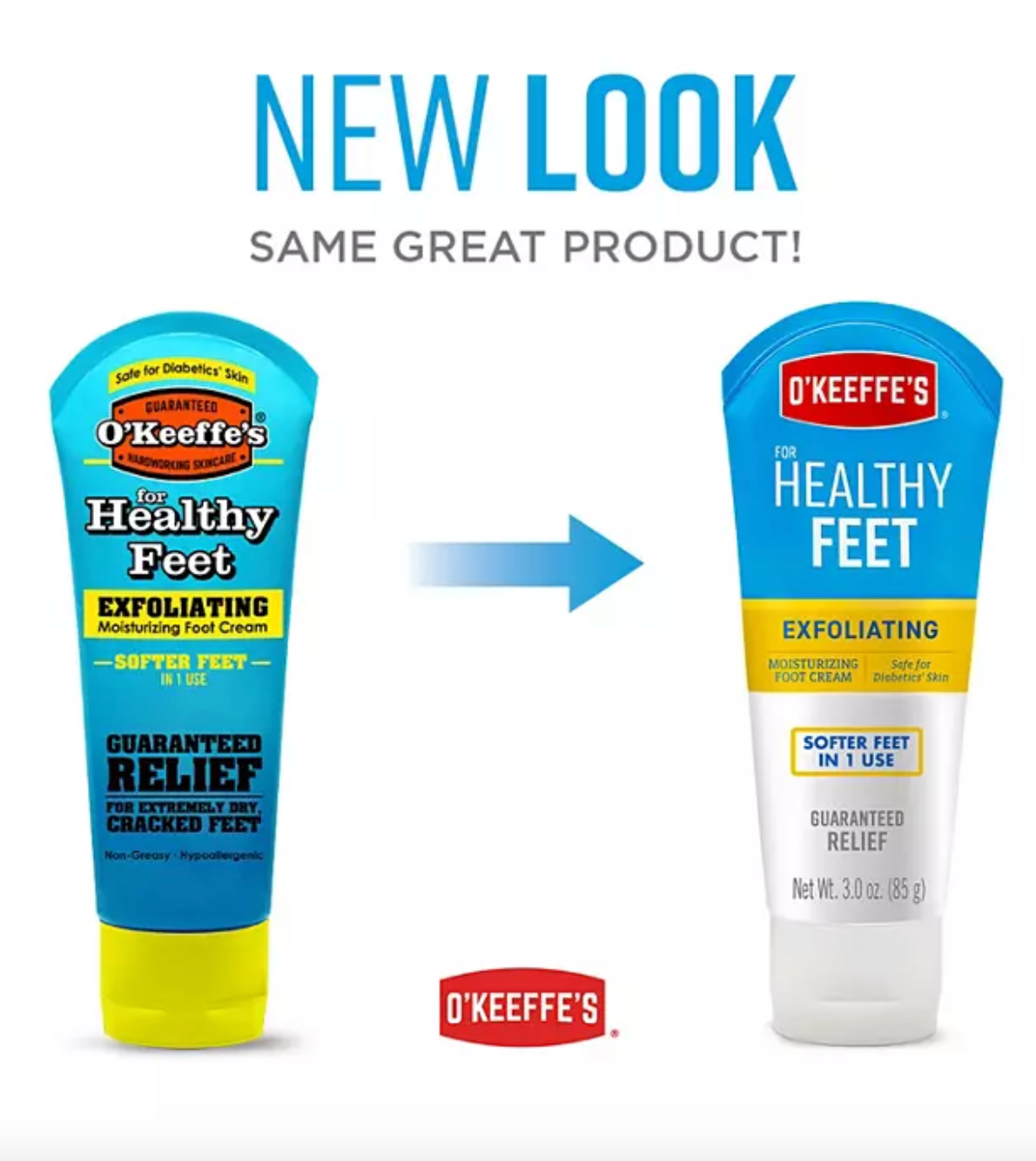 O'Keeffe's Healthy Feet and Lip Repair Variety Set