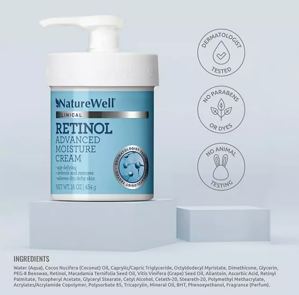 NatureWell Clinical Retinol Advanced Moisture Cream (16 oz.)