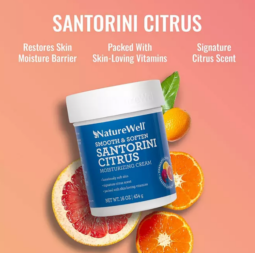 NatureWell Santorini Citrus Moisturizing Cream (16 oz., 2 pk.)