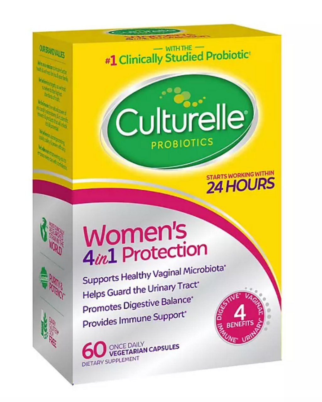 Culturelle Women's Healthy Balance Capsules (60 ct.)