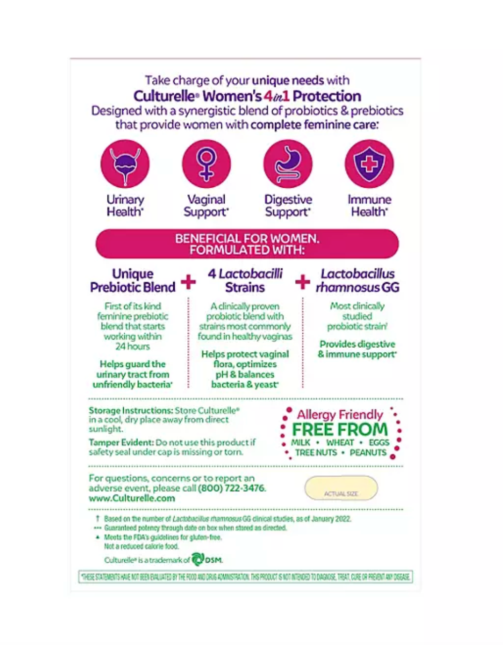 Culturelle Women's Healthy Balance Capsules (60 ct.)