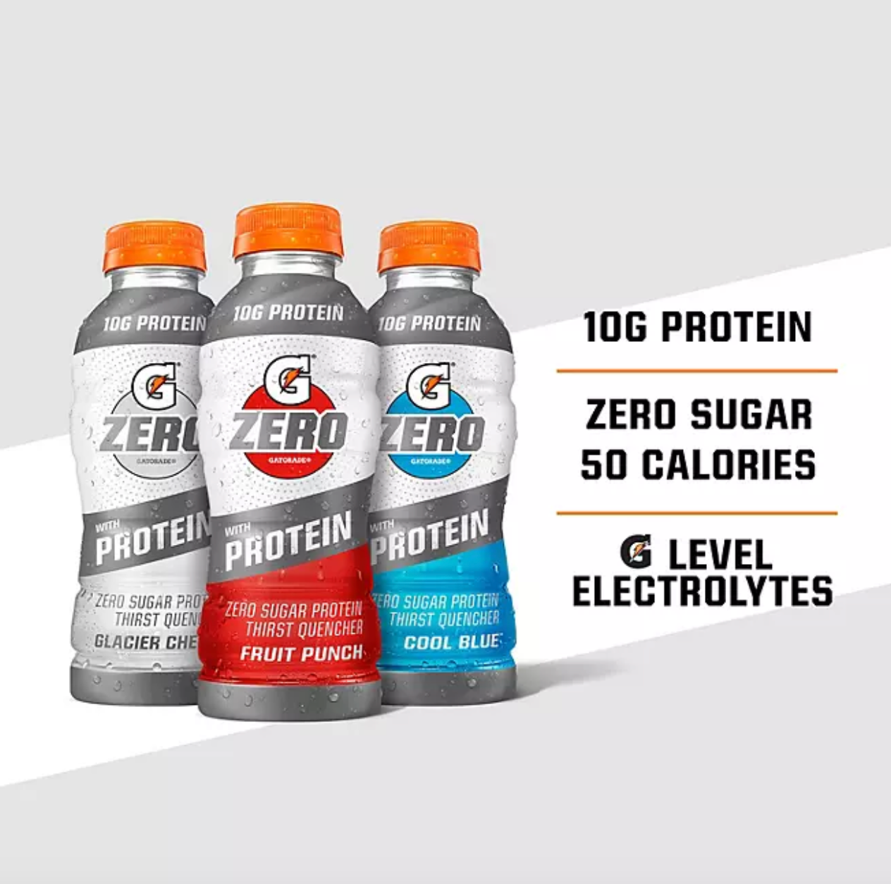 Gatorade G Zero with Protein Variety Pack (16.9 fl. oz. 15 pk.)