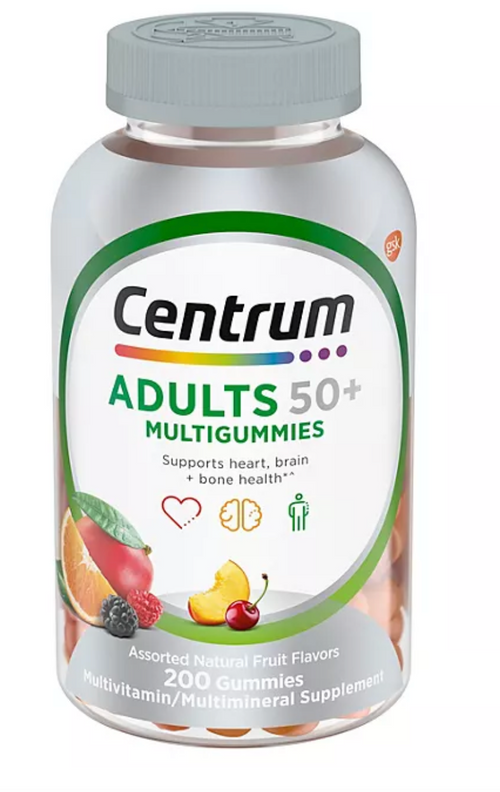 Centrum MultiGummies Multivitamin Gummies for Adults 50 Plus (200 ct.)