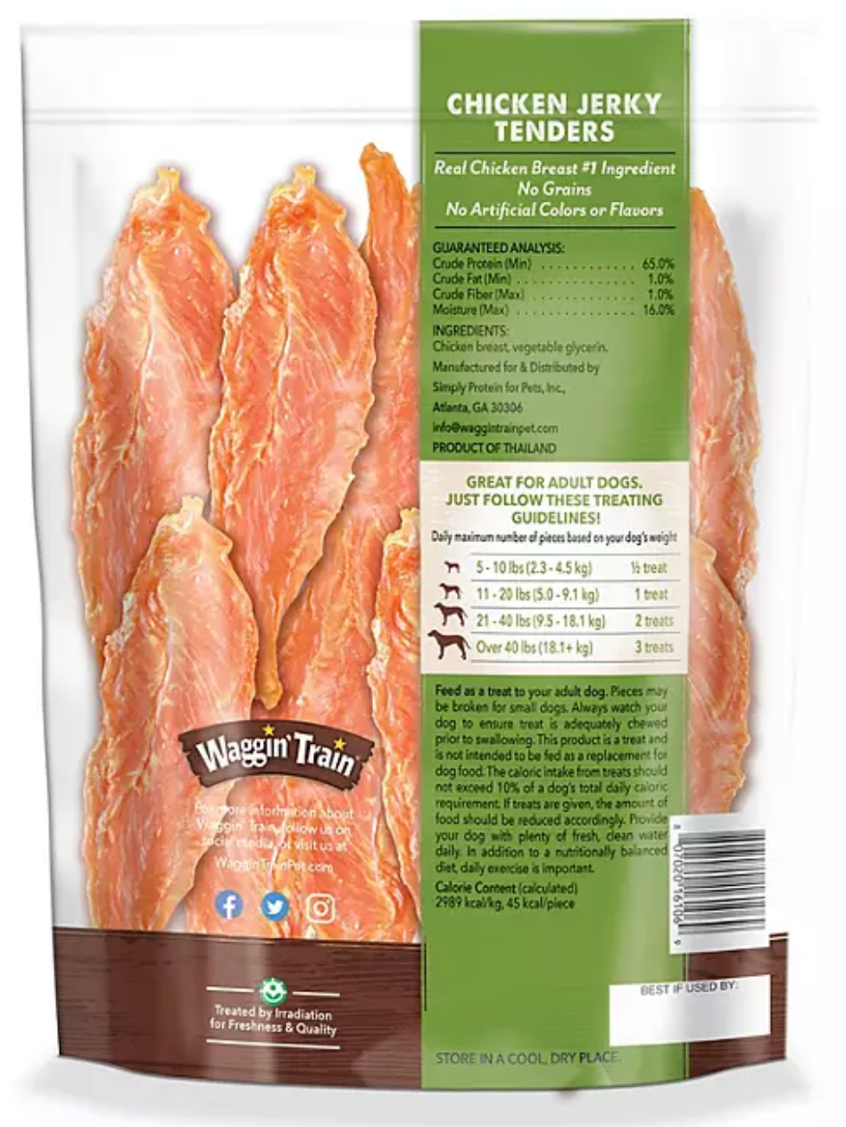 Waggin Train Chicken Jerky Dog Treats (36 oz.)