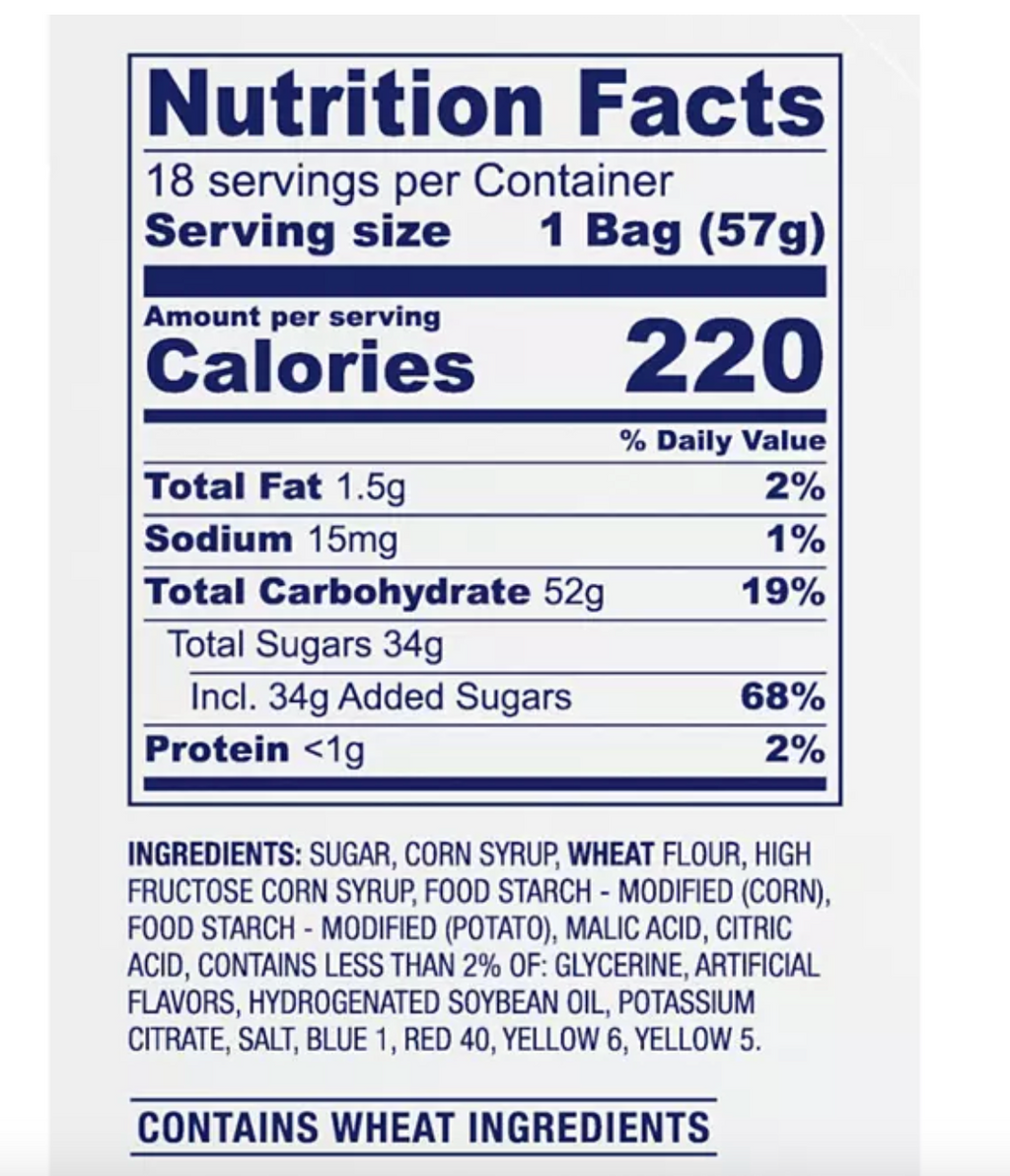 Airheads Xtremes (2 oz., 18 ct.)