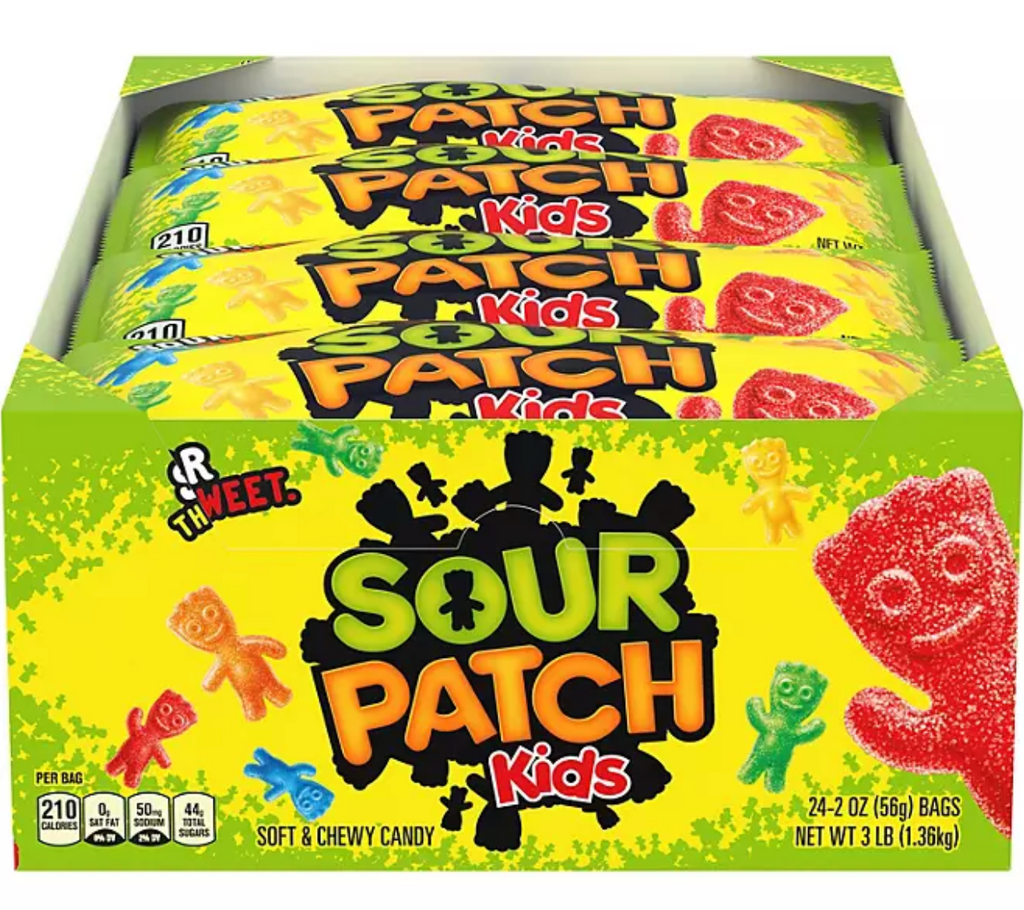 SOUR PATCH KIDS Soft & Chewy Candy (2 oz., 24 pk.)