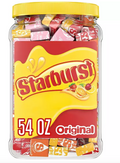 Starburst Original Fruity Chewy Candy Bulk Jar (3 lbs. 6 oz.)