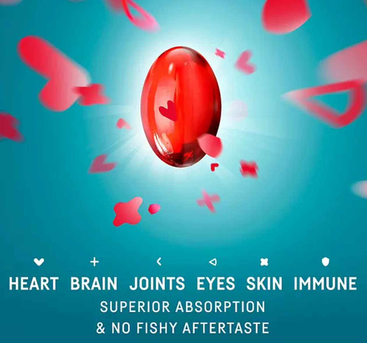 Kori Pure Antarctic Krill Oil Multi-Benefit Omega-3 800 mg. Softgels 120 ct.