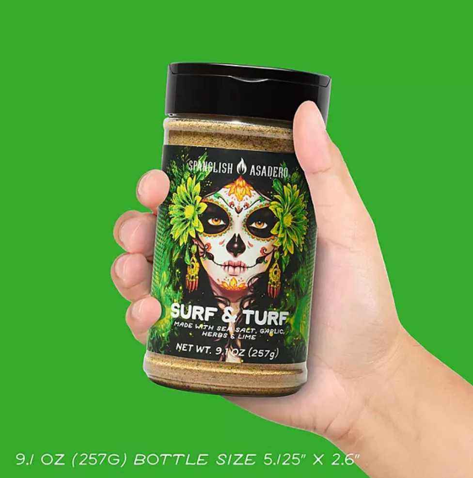 Spanglish Asadero Surf & Turf Seasoning, 9.1 oz.