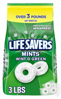 Life Savers Wint-O-Green Mints Hard Candy, 3 lbs.
