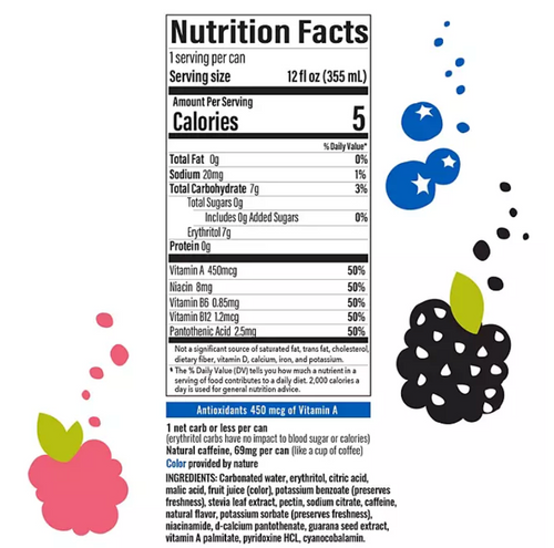 BUBBL'R Sparkling Water Variety Pack, 12 fl. oz., 12 pk.