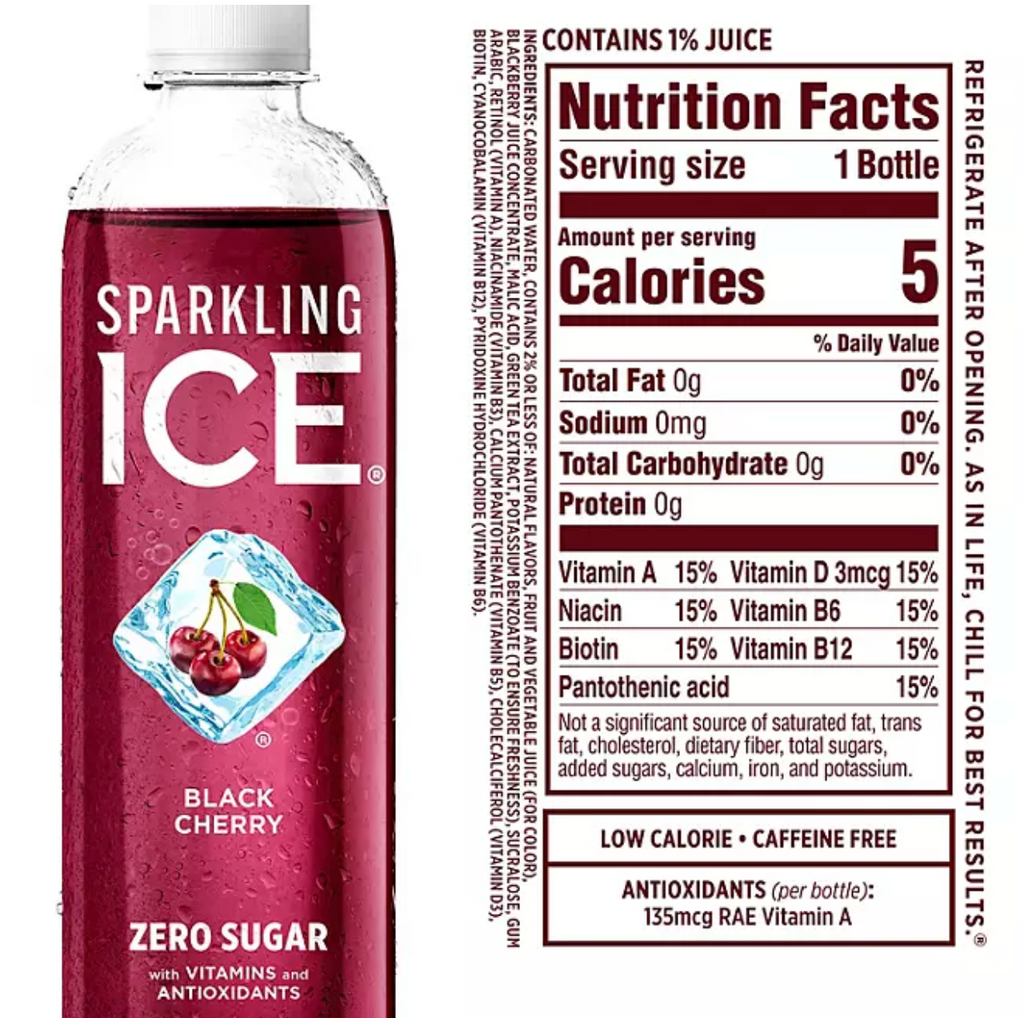 Sparkling Ice Blue Variety Pack 17 fl. oz., 24 pk.