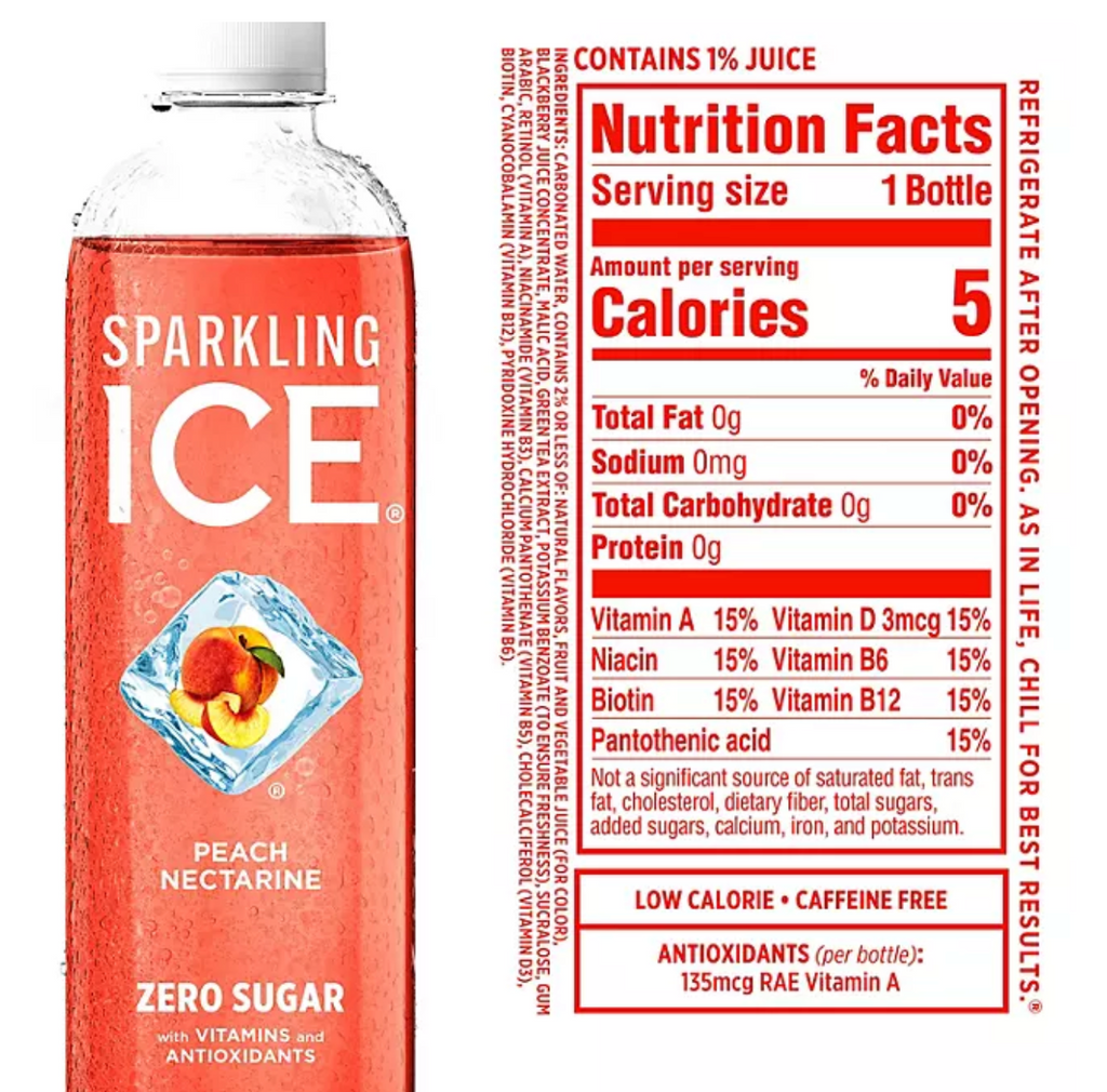 Sparkling Ice Blue Variety Pack 17 fl. oz., 24 pk.