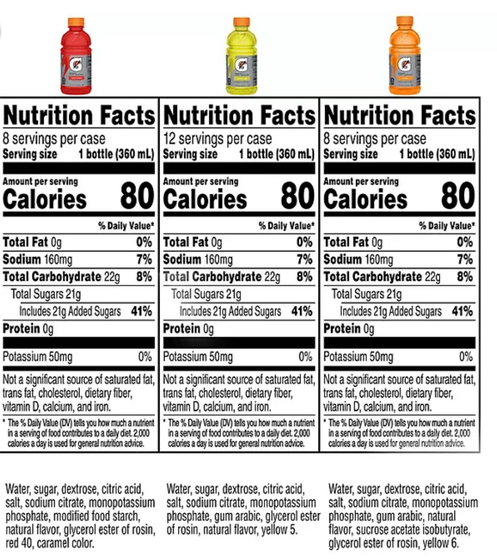 Gatorade Sports Drinks Core Variety Pack 12 fl. oz., 28 pk.