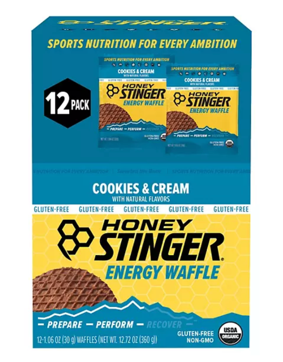 Honey Stinger Vanilla Waffle Organic Healthy Snack (12ct.)