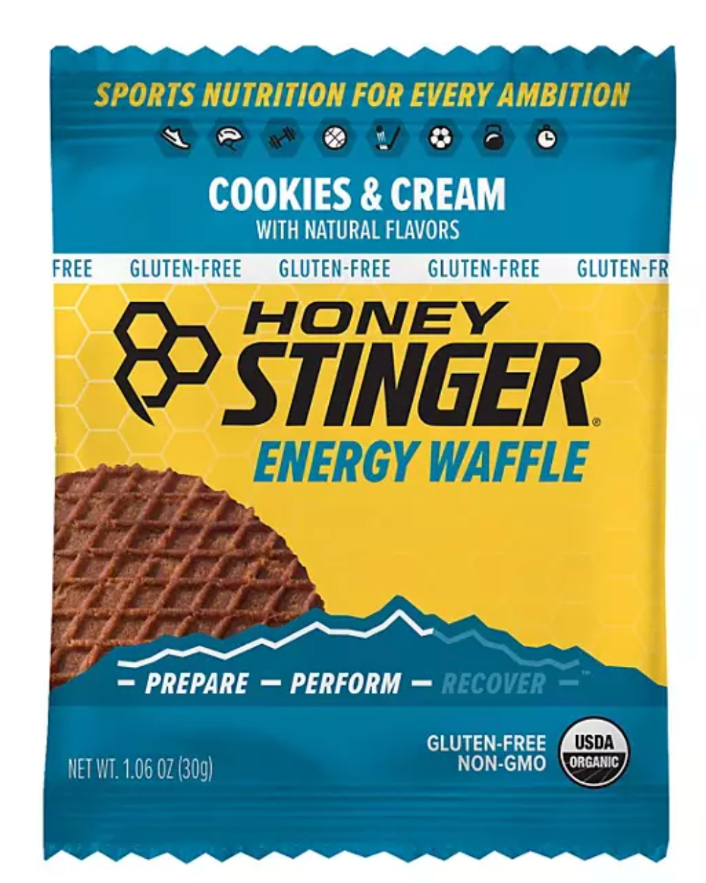 Honey Stinger Vanilla Waffle Organic Healthy Snack (12ct.)