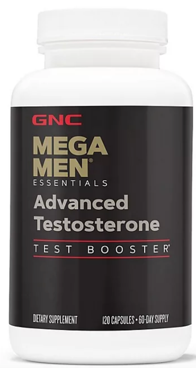 GNC Mega Men Advanced Men's Testosterone, 120 ct.