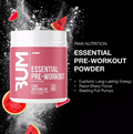 RAW Nutrition CBUM Essential Pre Workout Powder, Sour Watermelon 60 Servings.