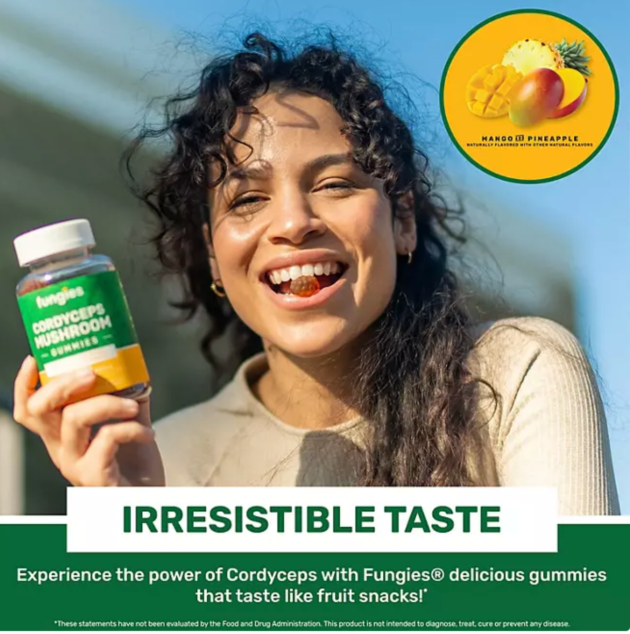 Fungies Cordyceps Mushroom Gummies 120 ct.