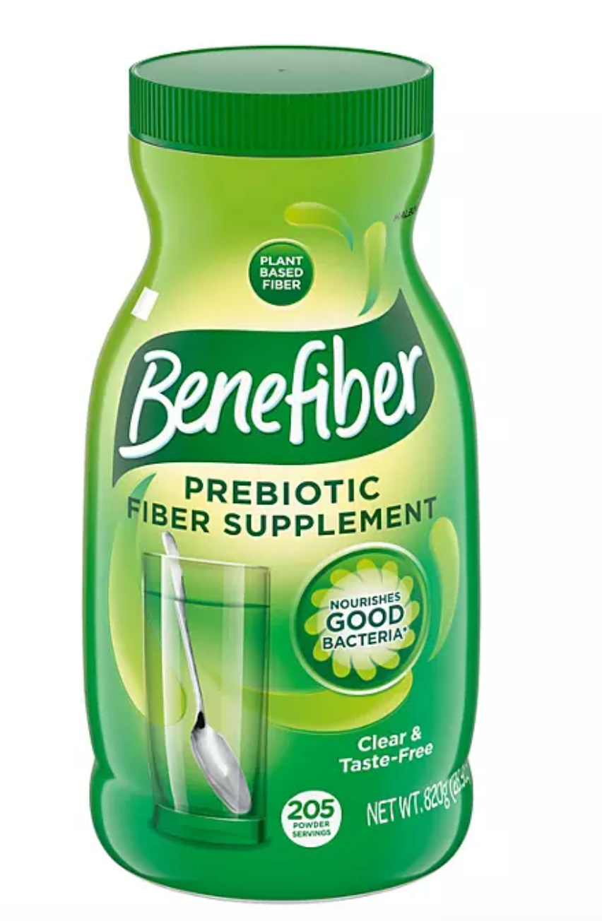 Benefiber Daily Prebiotic Fiber Supplement Powder, Unflavored, 28.9 oz.