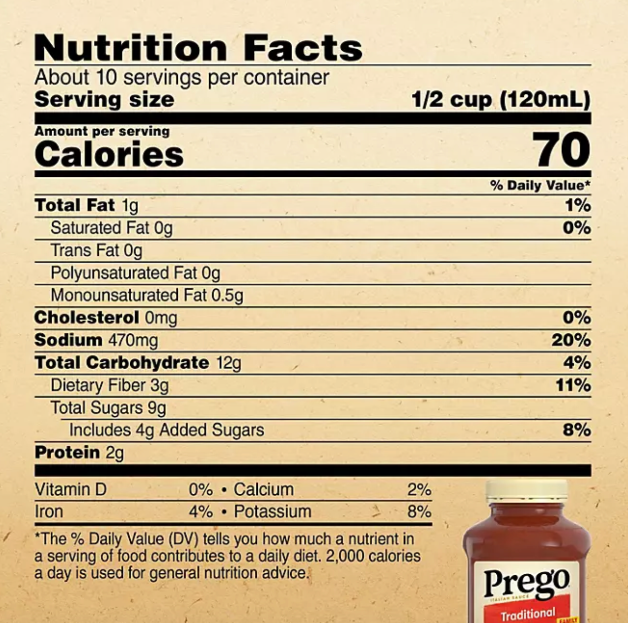 Prego Traditional Italian Sauce 45 oz., 3 pk.